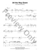 All The Way Down Guitar and Fretted sheet music cover